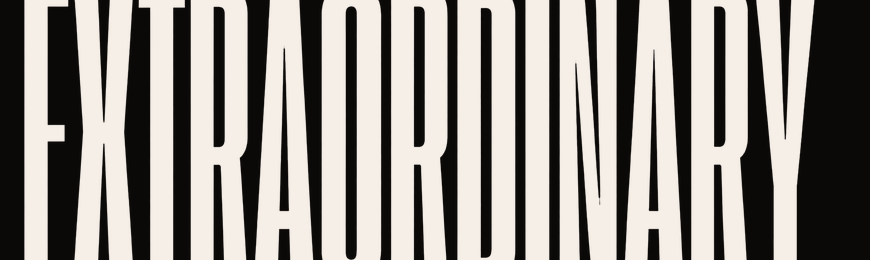 Extraordinary logo
