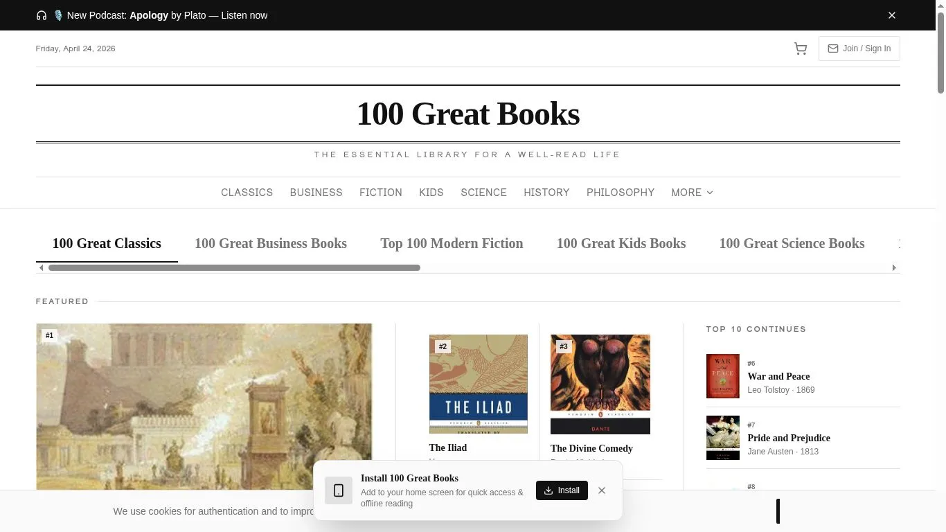 100 Great Books