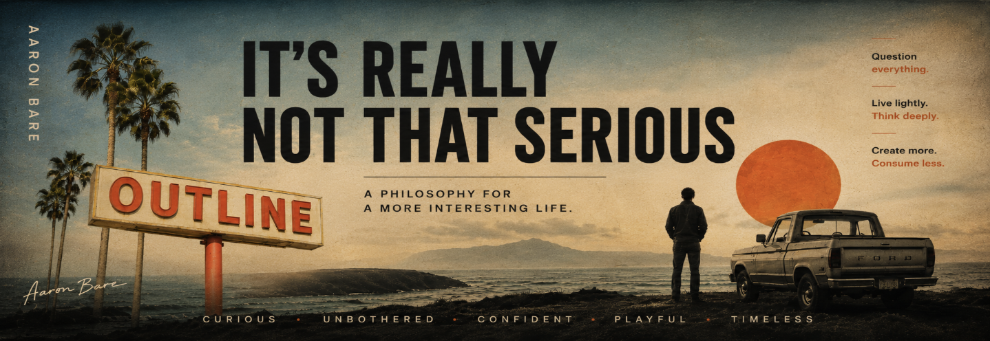 It's Really Not That Serious by Aaron Bare — book cover